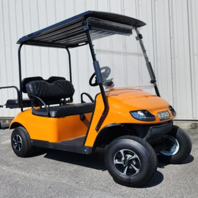 2018 Lithium EZGO Golf Cart | Orange